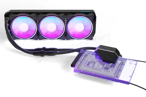 Photo de Kit Watercooling GPU AIO Alphacool Eiswolf 2 RTX 4080 Strix RGB - 360mm (Noir)