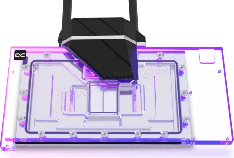 Photo de Kit Watercooling GPU AIO Alphacool Eiswolf 2 RTX 4090 Suprim RGB - 360mm (Noir)