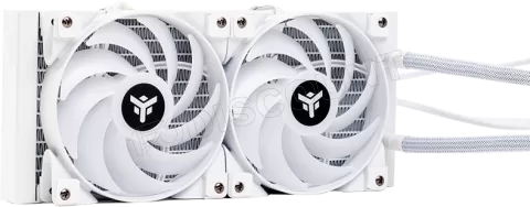 Photo de Kit Watercooling iTek Evoliq RGB - 240mm (Blanc)