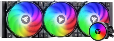 Photo de Kit Watercooling iTek Evoliq RGB - 360mm (Noir)