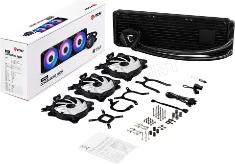 Photo de Kit Watercooling MSI Mag CoreLiquid R V2 RGB - 360mm (Noir)