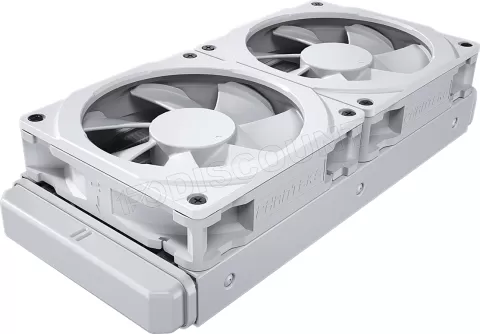 Photo de Kit Watercooling Phanteks Glacier One 240 MPH RGB (Blanc)