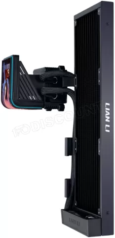 Photo de Kit Watercooling Pompe + Radiateur Lian Li HydroShift II OLED - 360mm (Noir) (Sans ventilateur)