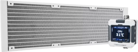 Photo de Kit Watercooling Pompe + Radiateur Thermalright Frozen Warframe X - 360mm (Blanc) (Sans ventilateur)