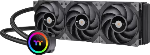 Photo de Kit Watercooling Thermaltake ToughLiquid RGB - 360mm (Noir)