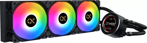 Photo de Kit Watercooling Xigmatek Frozr-O II RGB - 360mm (Noir)