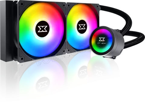 Photo de Kit Watercooling Xigmatek Frozr-O RGB - 240mm (Noir)