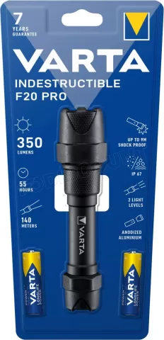 Photo de Lampe de poche Varta Indestructible F20 Pro 350lm