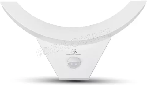 Photo de Lampe LED Maclean MCE290 10W avec détecteur de mouvement (Blanc)