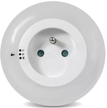 Photo de Lampe LED sur prise Maclean MCE122 RGB avec détecteur d'obscurité