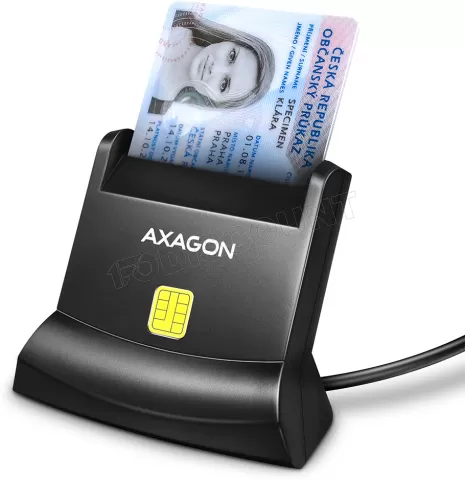 Photo de Lecteur de Cartes à puce Axagon CRE-SM4N