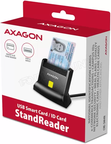 Photo de Lecteur de Cartes à puce Axagon CRE-SM4N