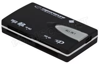 Photo de Lecteur de Cartes Esperanza Externe USB 2.0