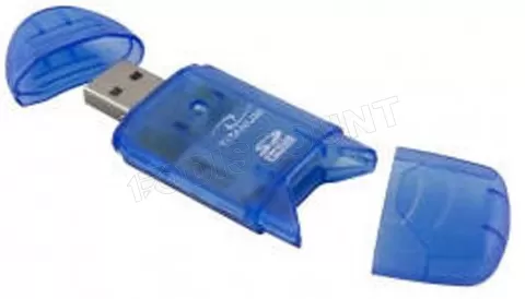 Photo de Lecteur de Cartes USB 2.0 Esperanza Titanum (Bleu)