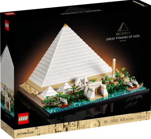 Photo de Lego Architecture 21058 - La grande pyramide de Gizeh