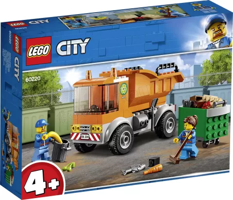 Photo de Lego City 60220 - Le camion de poubelle