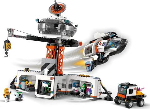 Photo de Lego City 60434 - Station spatiale et sa base de lancement