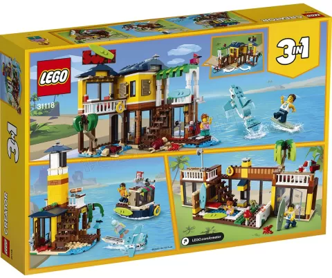 Photo de Lego Creator 31118 - La maison sur la plage du surfeur