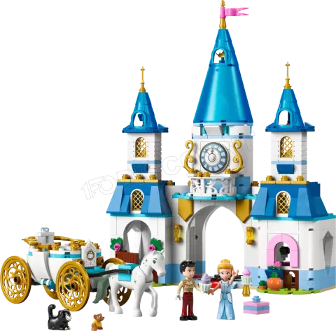 Photo de Lego Disney 43275 - Le château de Cendrillon et la calèche
