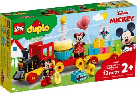 Photo de Lego Duplo 10941 - Le train d'anniversaire de Mickey et Minnie