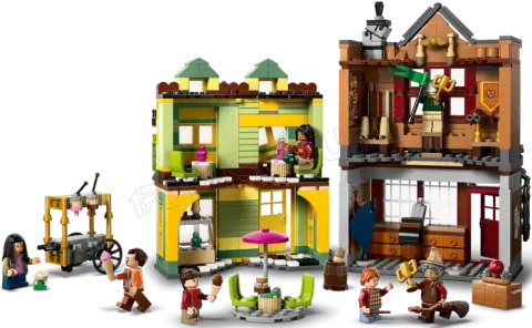 Photo de Lego Harry Potter 76452- Magasin d'accessoires de Quidditch et marchand de glaces