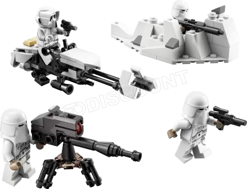 Photo de Lego Star Wars 75320 - Pack de combat Snowtrooper