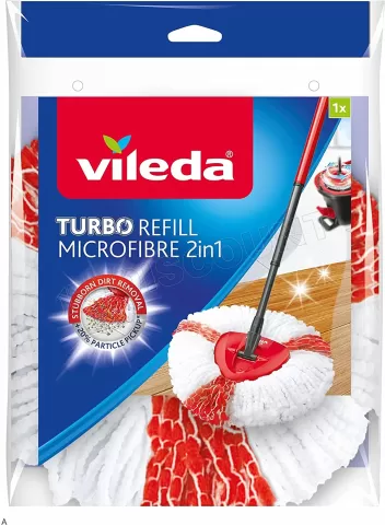 Photo de Lingette Microfibre de rechange Vileda Easy Wring and Clean Turbo