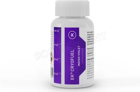 Photo de Liquide pour Watercooling Ekwb EK-CryoFuel Concentrate 10cL (Violet)