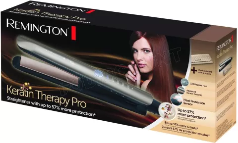 Photo de Lisseur a cheveux Remington Keratin Therapy S8590