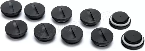 Photo de Lot de 10 Bouchons pour G1/4 Ekwb EK-Plug (Noir)