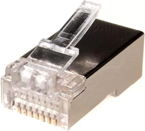 Photo de Lot de 100 Connecteurs RJ45 Maclean Catégorie 5E