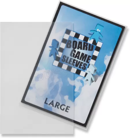 Photo de Lot de 100 Sleeves Board Game 59x92mm (Transparent)