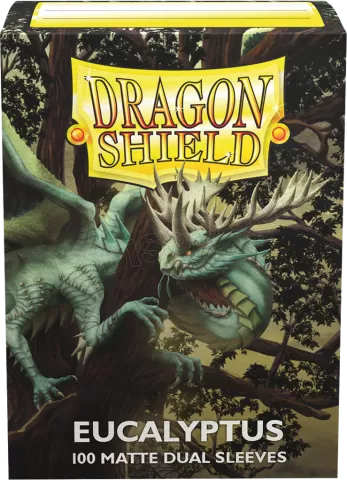 Photo de Lot de 100 Sleeves Dragon Shield Dual Matte (Eucalyptus Lehel)