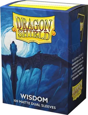 Photo de Lot de 100 Sleeves Dragon Shield Dual Matte (Wisdom)