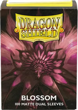 Photo de Lot de 100 Sleeves Dragon Shield Matte (Blossom)