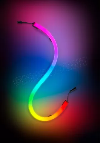 Photo de Lot de 2 Bandeaux LED RGB Corsair iCue LS100 Smart Lighting Strip 45cm