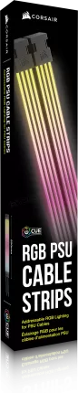 Photo de Lot de 2 Bandeaux LED RGB Corsair iCue pour alimentation 20cm