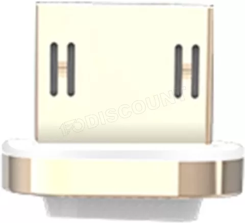 Photo de Lot de 2 connecteurs magnétiques We Micro-USB (Or)
