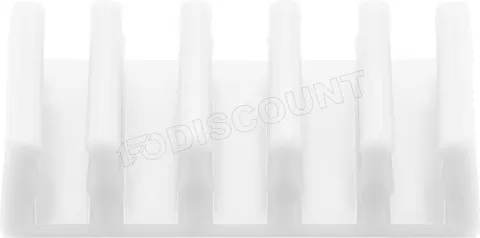 Photo de Lot de 2 Guides pour 5x câbles Goobay (Blanc)