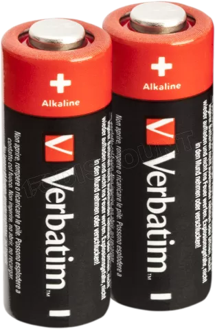 Photo de Lot de 2 Piles Alcaline Verbatim Premium 23AF (MN21) 12V