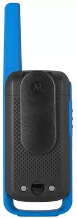 Photo de Lot de 2 Talkie Walkie Motorola T62 (Noir/Bleu)