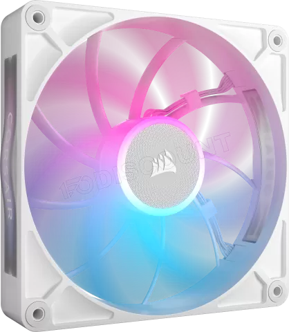 Photo de Lot de 2 Ventilateurs de boitier Corsair iCue Link RX Max RGB - 14cm (Blanc)