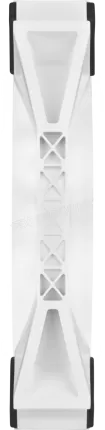 Photo de Lot de 2 Ventilateurs de boitier Corsair iCue QL140 RGB - 14cm (Blanc)