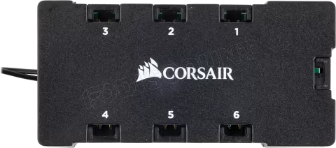 Photo de Lot de 2 Ventilateurs de boitier Corsair ML140 Pro RGB 14cm (Noir)