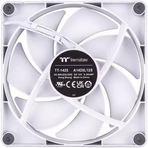 Photo de Lot de 2 Ventilateurs de boitier Thermaltake CT - 14cm (Blanc)