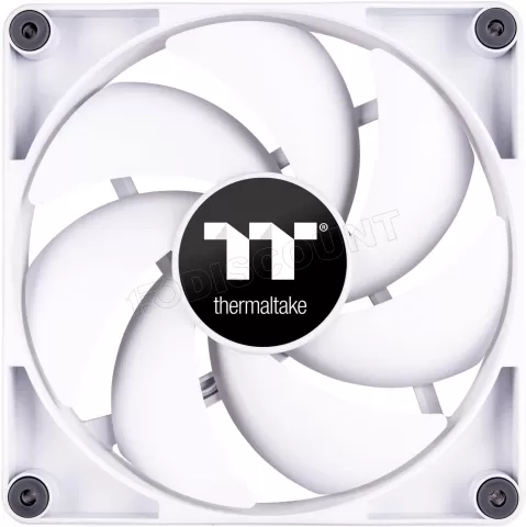 Photo de Lot de 2 Ventilateurs de boitier Thermaltake CT - 14cm (Blanc)