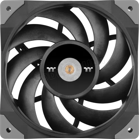 Photo de Lot de 2 Ventilateurs de boitier Thermaltake ToughFan - 12cm (Noir)