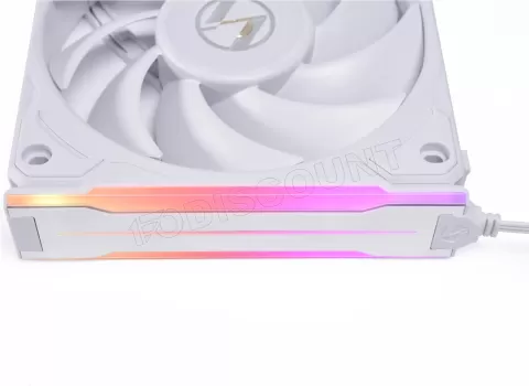 Photo de Lot de 3 Bandes latérales RGB pour Lian-Li Uni Fan P28 (Blanc)