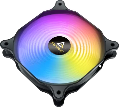 Photo de Lot de 3 Ventilateurs de boitier Antec F12 Racing RGB - 12cm (Noir)