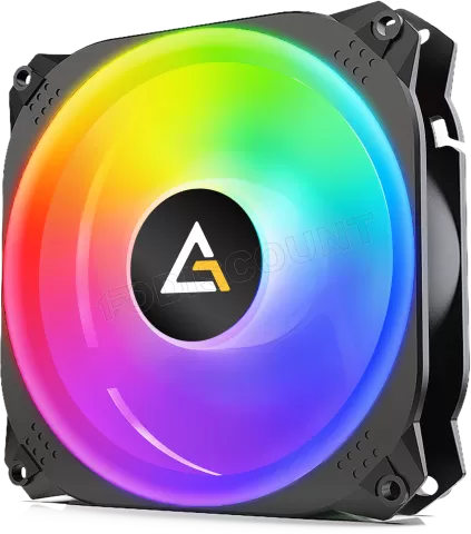 Photo de Lot de 3 Ventilateurs de boitier Antec Prizm X 120 3+C RGB - 12cm (Noir)